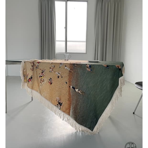 플리즈프로젝트 비치타올 블랭킷