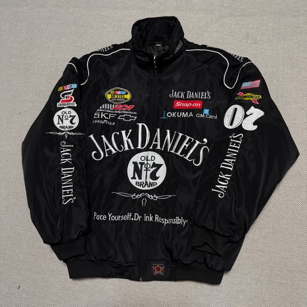 JH DESIGN 잭다니엘 레이싱 자켓