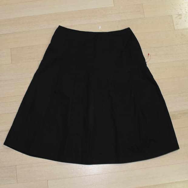 Japanese black 미디 스커트