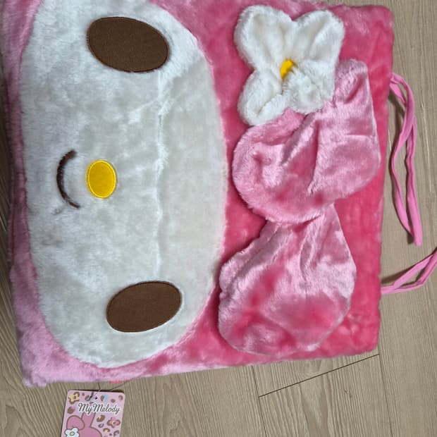 마이멜로디 고전 로즈보아 방석 쿠션 갸루 방꾸 산리오