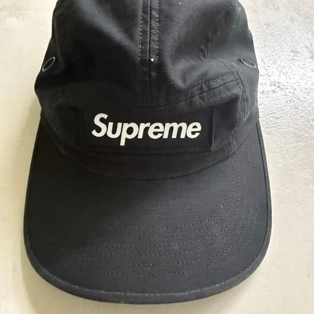 24ss 슈프림밀리터리 캠프캡 블랙