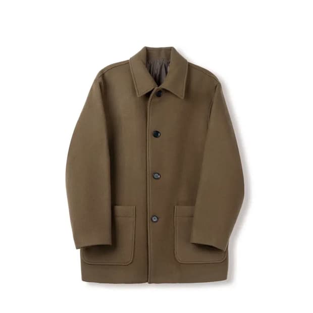 스테디에브리웨어 올리브 하프코트2