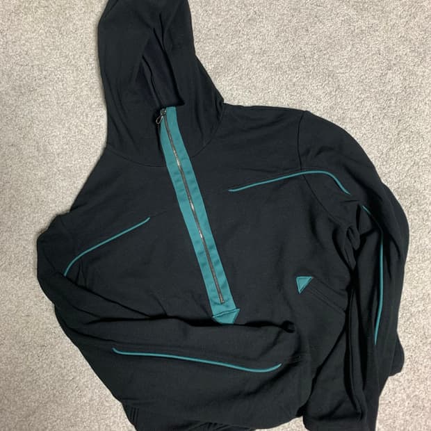 Kiko kostadinov agathon hoodie green