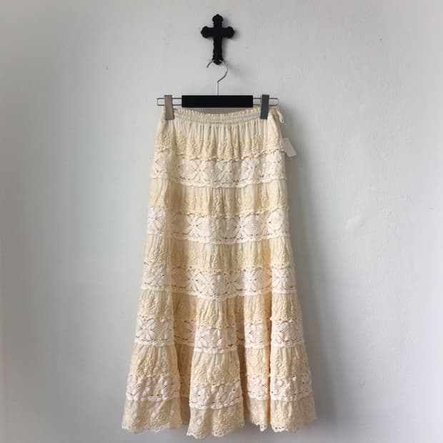 Layer long skirt