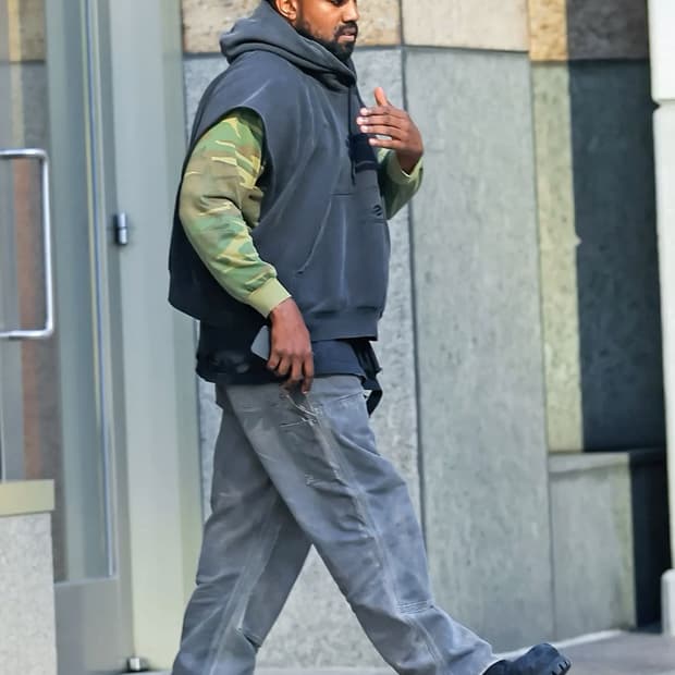 칼하트 더블니 워크팬츠 그레이 B136