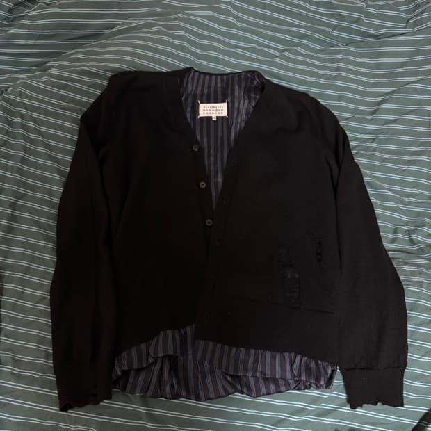 (M) 마르지엘라 디스레이티드 레이어드 가디건