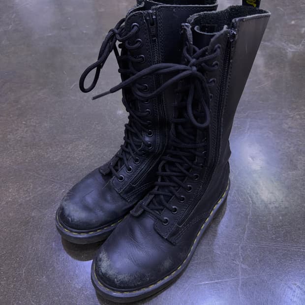 닥터마틴 5733 롱 부츠 14홀 더블 지퍼 워커 230