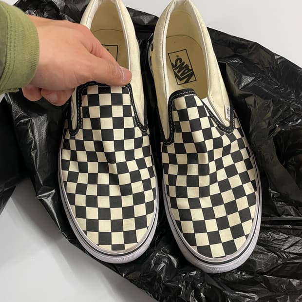 반스 슬립온 체커보드 290사이즈 새상품급