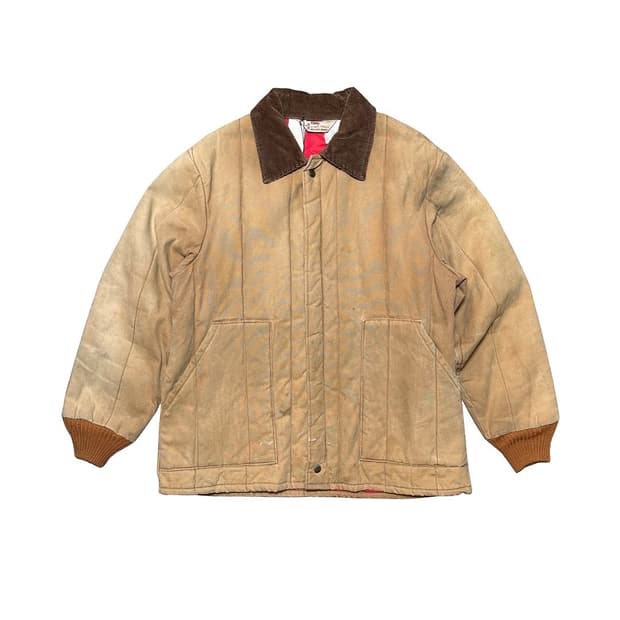 80s Walls 페이드 헤비 컨버스 워크 자켓 made in usa