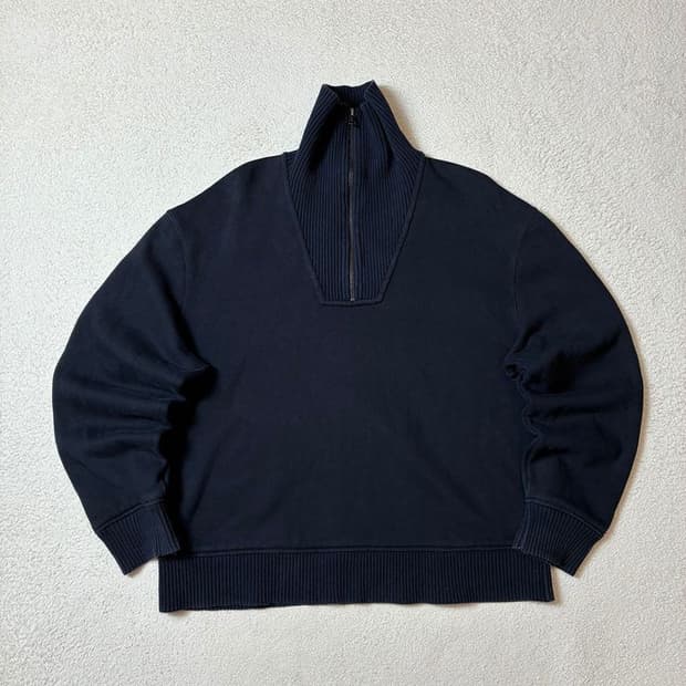 코스 COS 퍼널넥 집업 스웨터 PN7284