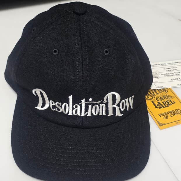 프리휠러스 데솔레이션 로우별주 자수 볼캡