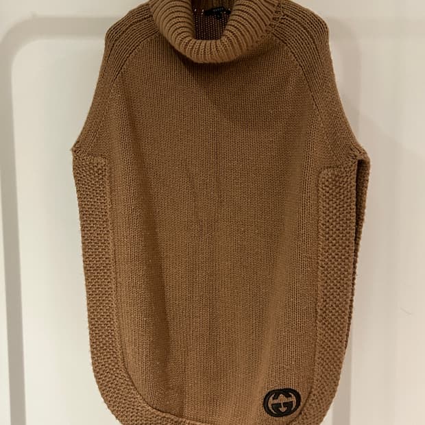 Gucci Sleeveless Turtleneck Sweater Vest