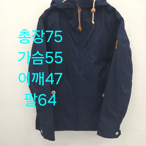 M 펜필드 레인자켓 네이비 후드 바람막이 자켓