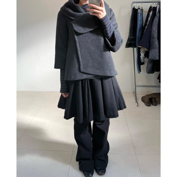 빈티지 울 자켓