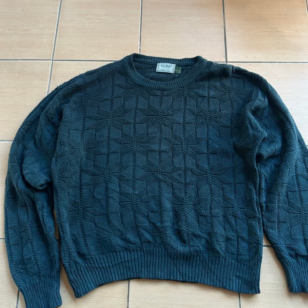 90‘s LL.Bean 엘엘빈 눈꽃니트