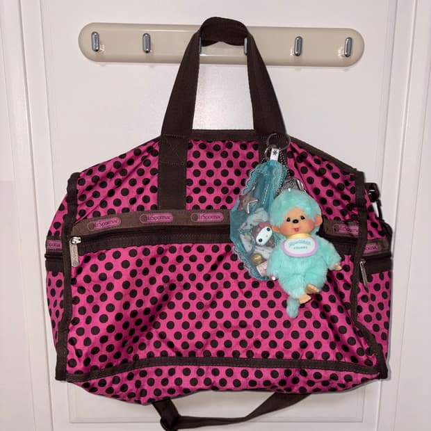 LeSportsac dot pattern bag