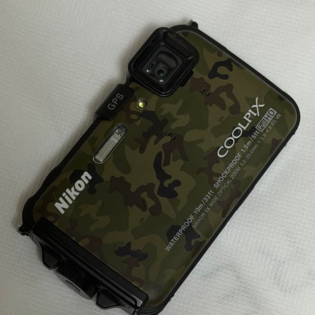 nikon coolpix aw100 니콘 쿨픽스 카모 빈티지디카