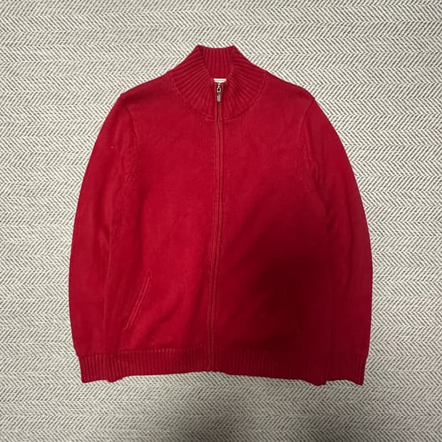 L. L. BEAN knit zipup sweater