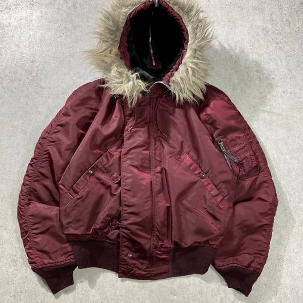 알파인더스트리 n2b 퍼 자켓