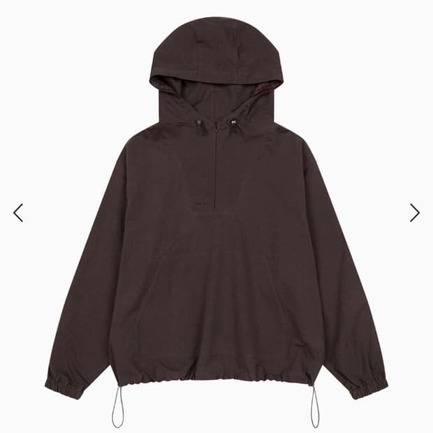 오헤시오 후드 아노락 브라운