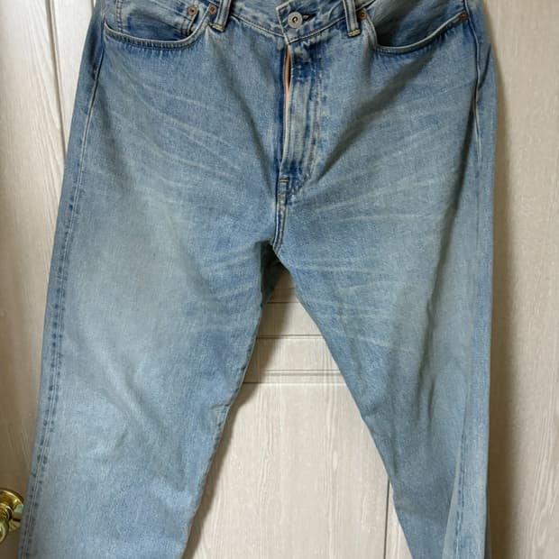 카키스 크로프트 레귤러진 라이트워시 L