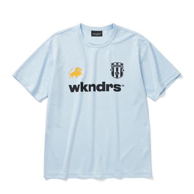 위캔더스 킹 사커 저지 반팔 하늘색