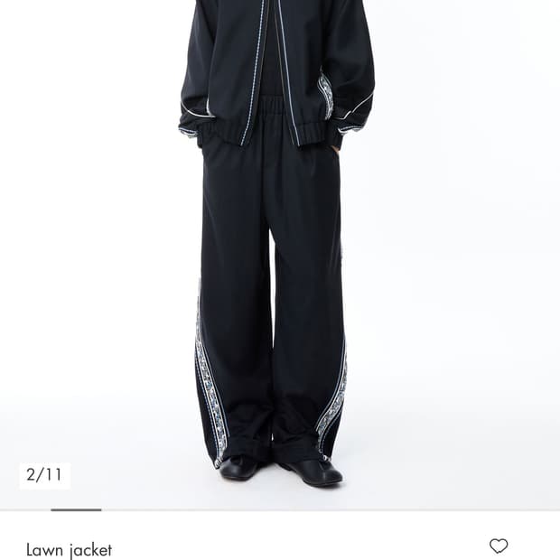 아더에러 lawn jacket L size 판매합니다