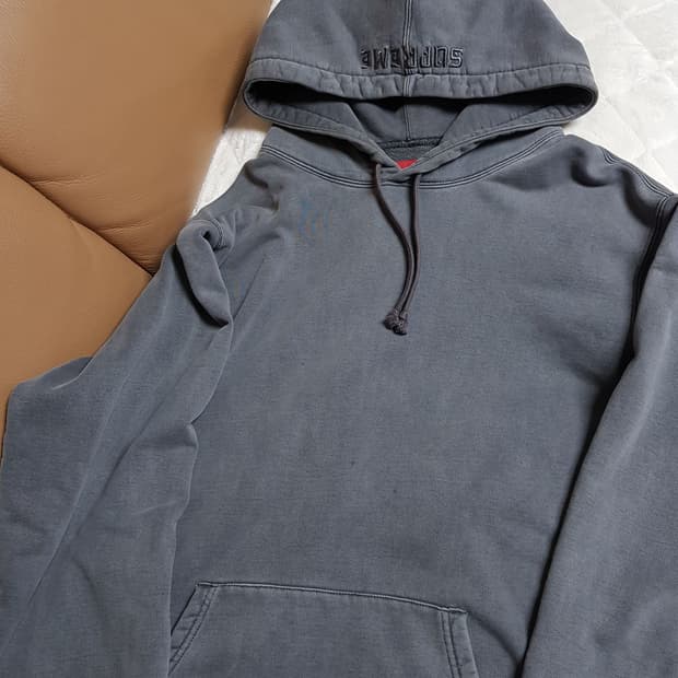 슈프림 오버다이드 후드 티셔츠