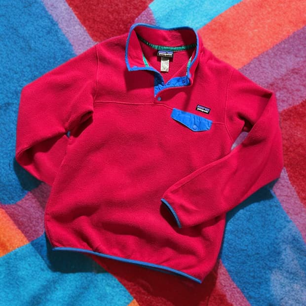 파타고니아 신칠라 풀오버 플리스 스냅티 Made of US Fabric