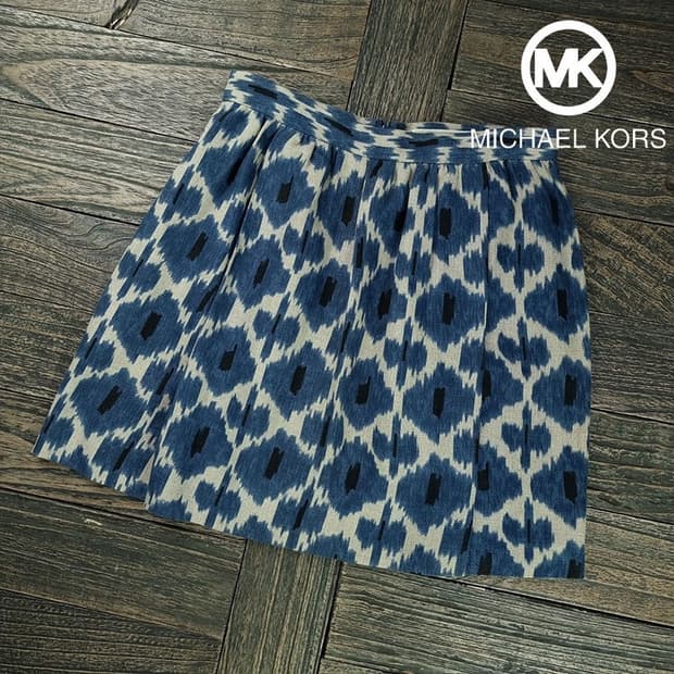 [마이클코어스] 빈티지 에스닉 패턴 미니스커트 M19315