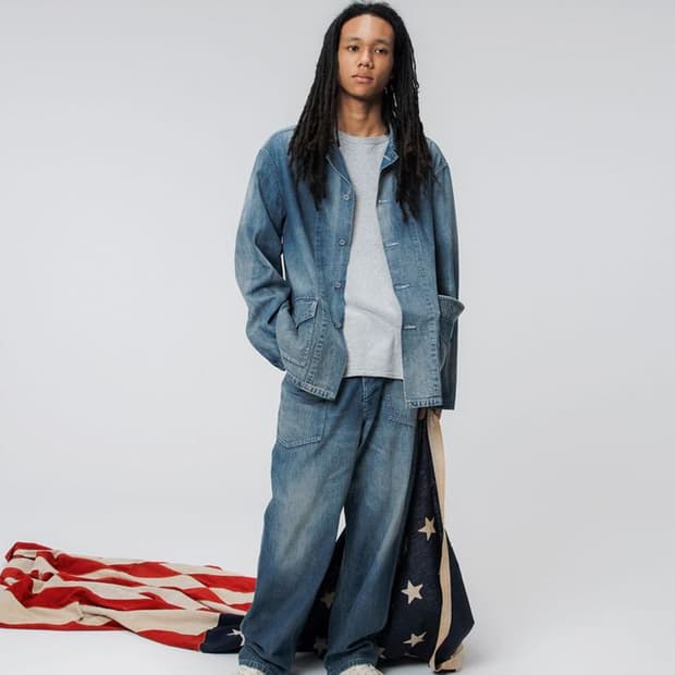 BOWWOW US Army M35 Denim Trousers