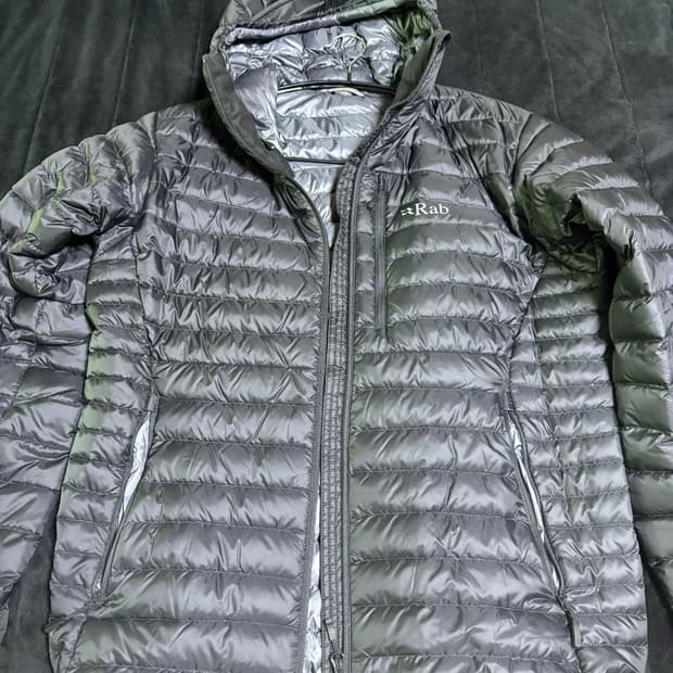 [L] rab 마이크로알파인 자켓 블랙