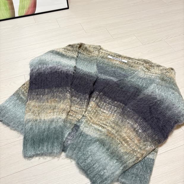 퍼버즈 모헤어 가디건