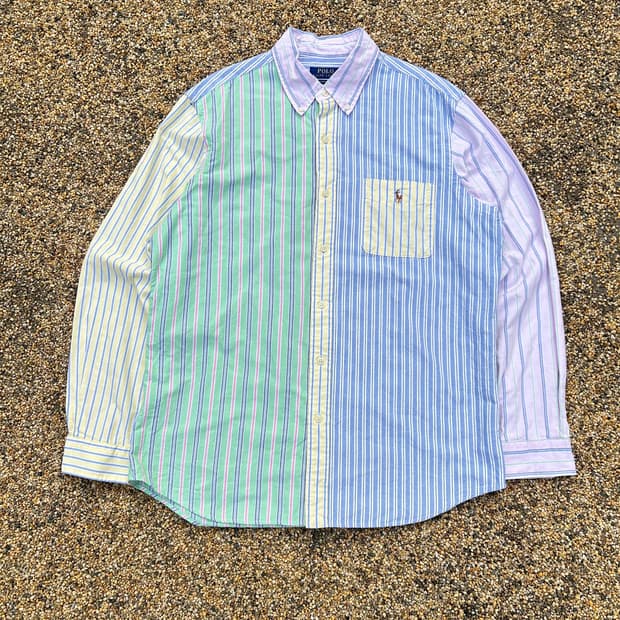 폴로 랄프로렌(POLO Ralph lauren) 스트라이프 배색 셔츠