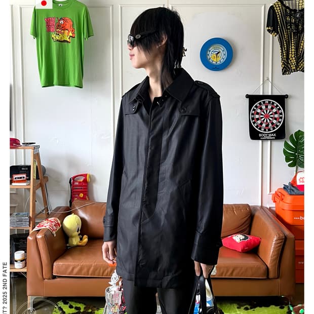Mr.JUNKO by KOSHONO Rain Mac Coat