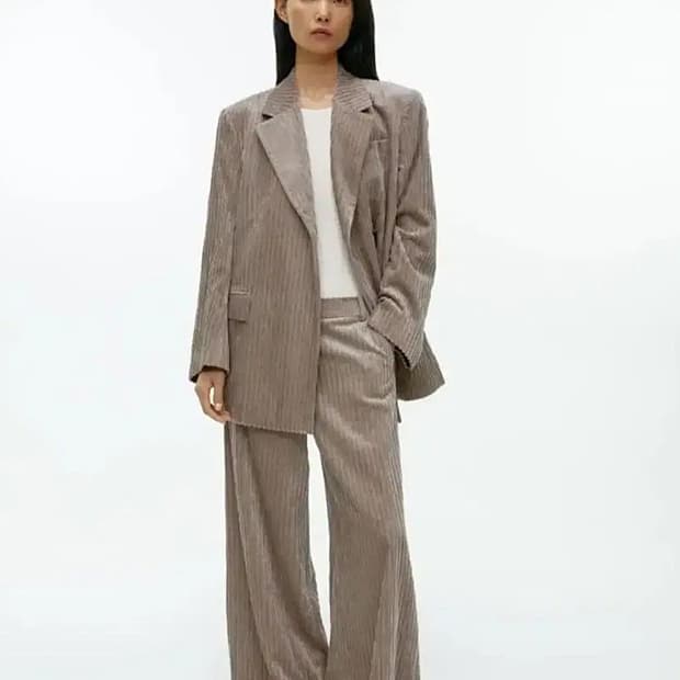 여) 아르켓 신형 코듀로이 오버자켓 