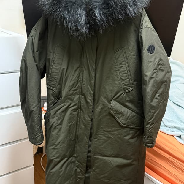 코오롱스포츠 야상 패딩