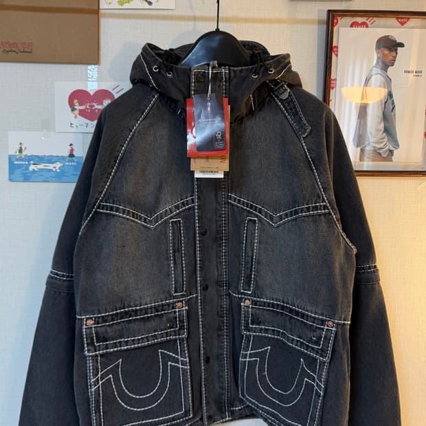 (새상품) 트루릴리젼 x 페치 세퍼레이트 후드 자켓 s