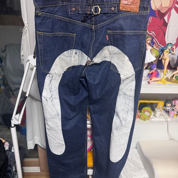 34 에비수 다이콕 빅로고 가죽탭