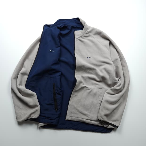 00s 나이키 올드스쿨 리버시블 플리스 자켓 (XXL)