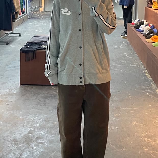 나이키 코튼 블루종 H1133