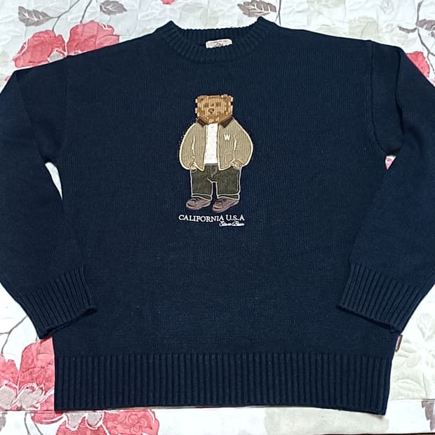 후아유 니트 100 가슴54 기장68