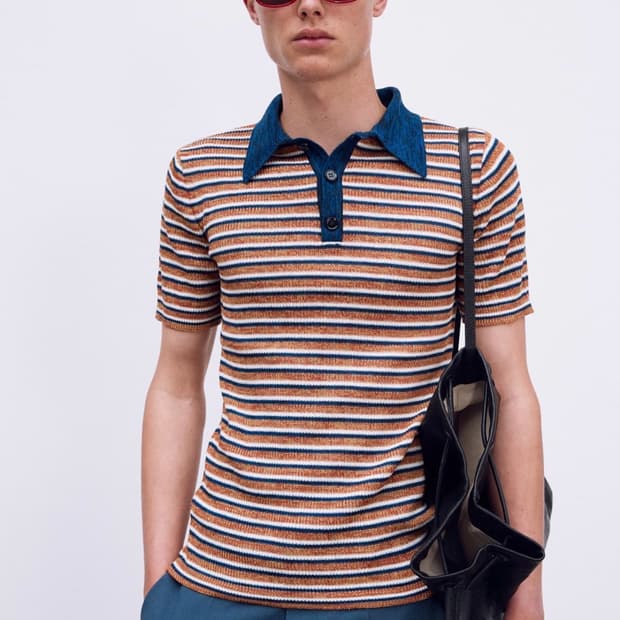 렉토 프렌치 폴로 니트 반팔