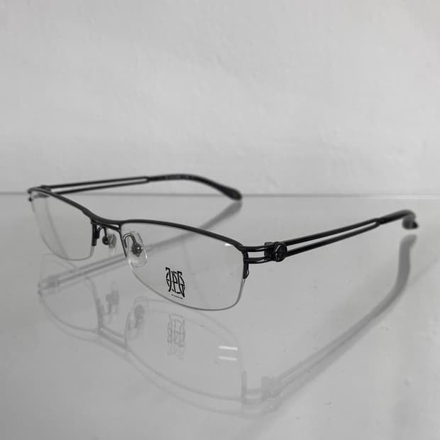 장폴고티에 더블 프레임 반무테 안경