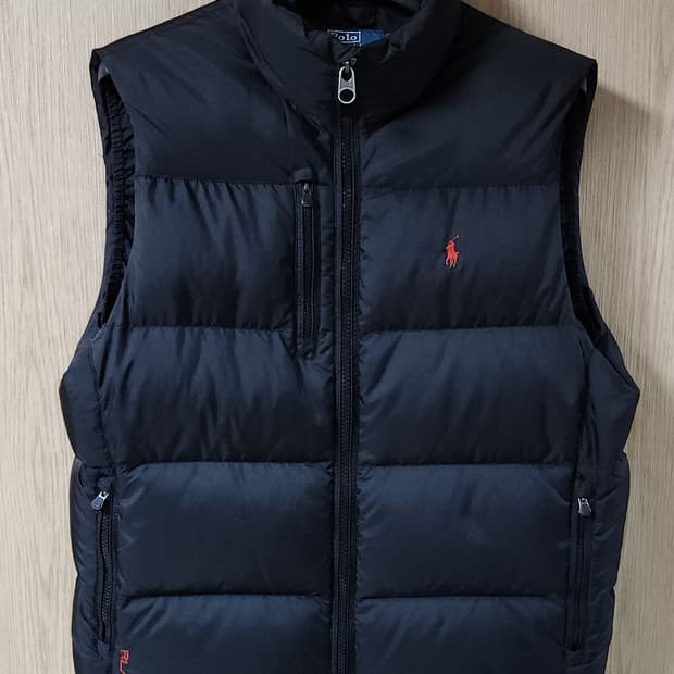 (착샷) 폴로 랄프로렌 패딩 베스트 다운