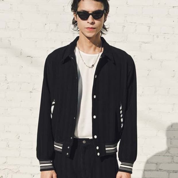 The letters 더 레터스 코듀로이 웨스턴 자켓