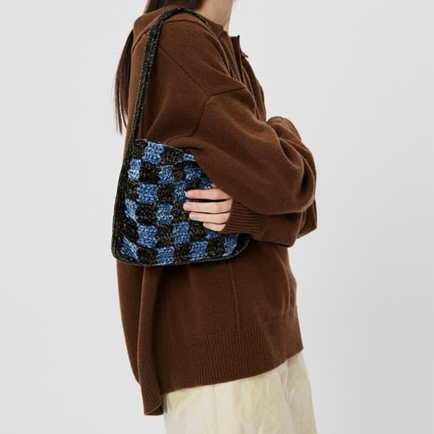 (오늘만급처)문선 핸드메이드 벨벳백 블루블랙 새상품