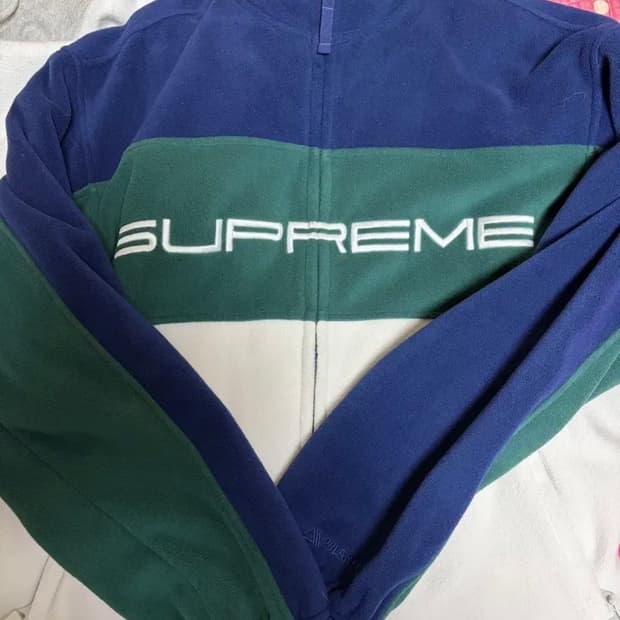 슈프림 폴라텍 집 자켓