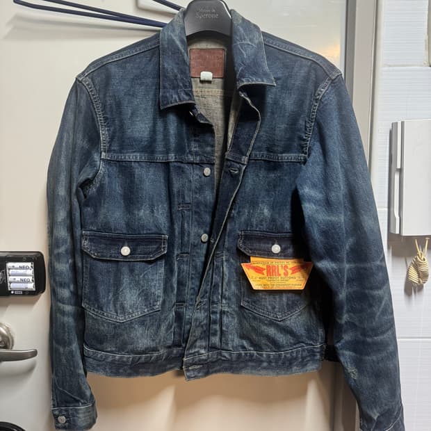 L) RRL 웨스트뷰 데님 자켓