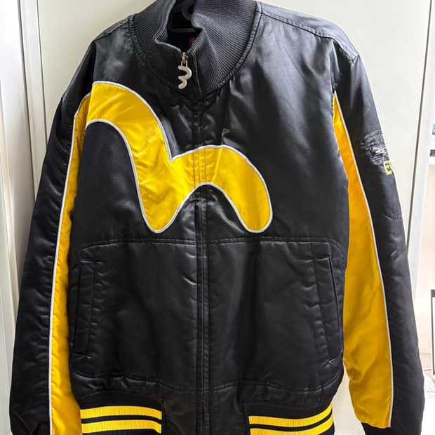 Evisu 에비수 빅로고 봄버자켓 [M]